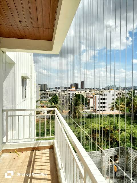 Renu Invisible Grills installed on a balcony